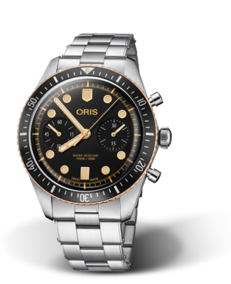 Oris Divers Sixty-Five Chronograph Black Dial 43MM Automatic