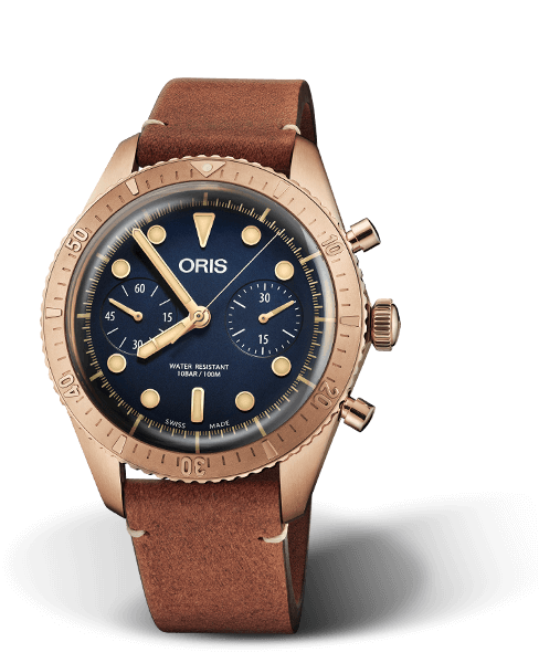 Oris Carl Brashear Chronograph Limited Edition 2020 Blue Dial 43MM Automatic