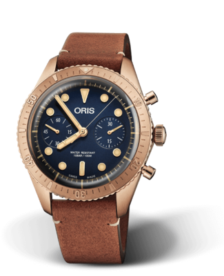 Oris Carl Brashear Chronograph Limited Edition 2020 Blue Dial 43MM Automatic