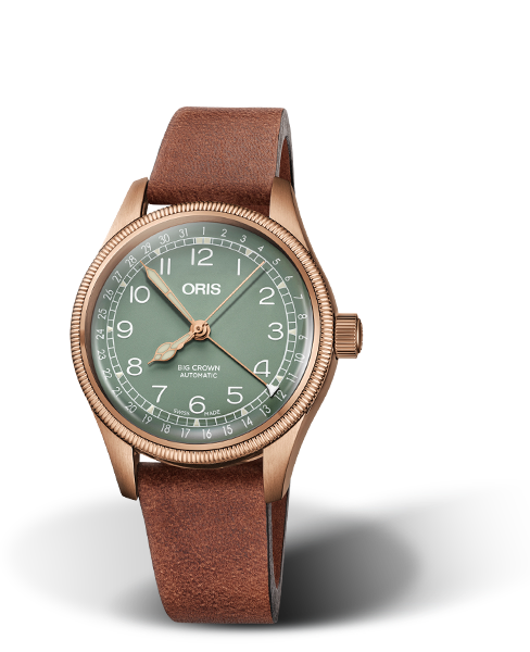 Oris Big Crown Bronze Pointer Date Green Dial 36MM Automatic