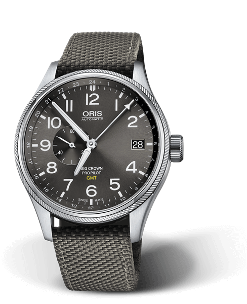 Oris Big Crown ProPilot GMT, Small Second Grey Dial 45MM Automatic