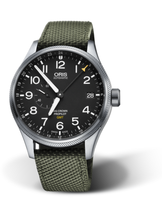 Oris Big Crown ProPilot GMT, Small Second Black Dial 45MM Automatic