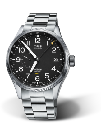 Oris Big Crown ProPilot GMT, Small Second Black Dial 45MM Automatic