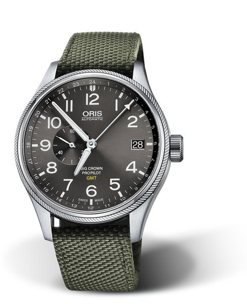 Oris Big Crown ProPilot GMT, Small Second Grey Dial 45MM Automatic