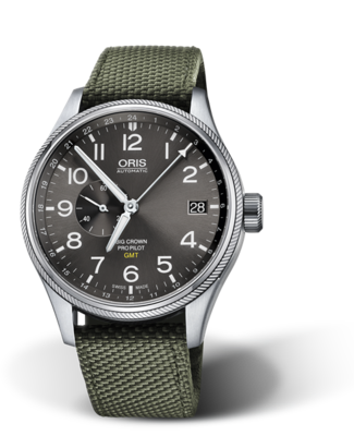 Oris Big Crown ProPilot GMT, Small Second Grey Dial 45MM Automatic