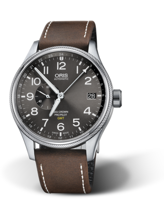 Oris Big Crown ProPilot GMT, Small Second Grey Dial 45MM Automatic