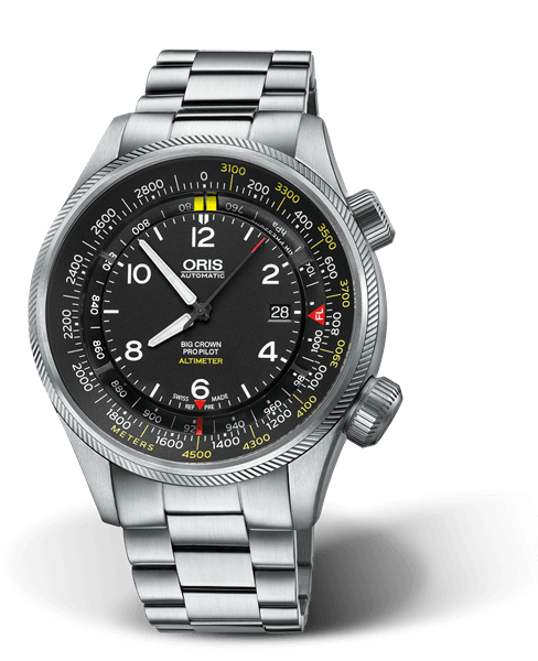 Oris Big Crown ProPilot Altimeter With Meter Scale Black Dial 47MM Automatic