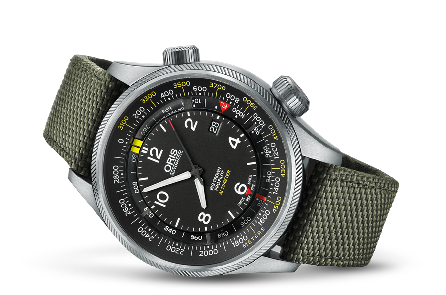 Oris Big Crown ProPilot Altimeter With Meter Scale Black Dial 47MM Automatic