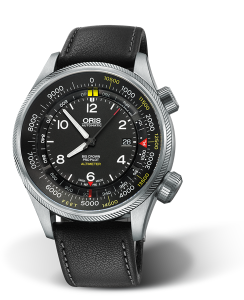 Oris Big Crown ProPilot Altimeter With Feet Scale Black Dial 47MM Automatic