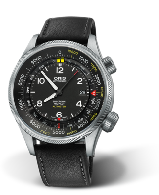 Oris Big Crown ProPilot Altimeter With Feet Scale Black Dial 47MM Automatic