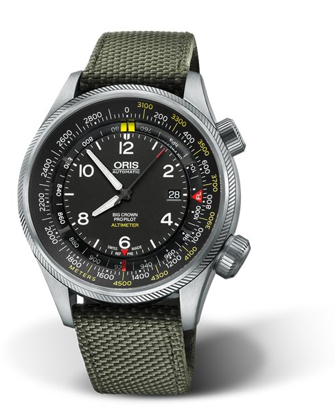 Oris Big Crown ProPilot Altimeter With Meter Scale Black Dial 47MM Automatic