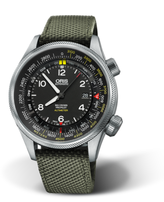 Oris Big Crown ProPilot Altimeter With Meter Scale Black Dial 47MM Automatic