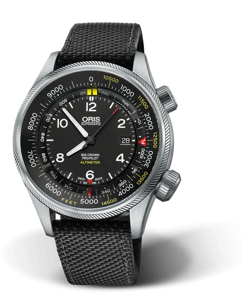 Oris Big Crown ProPilot Altimeter With Feet Scale Black Dial 47MM Automatic