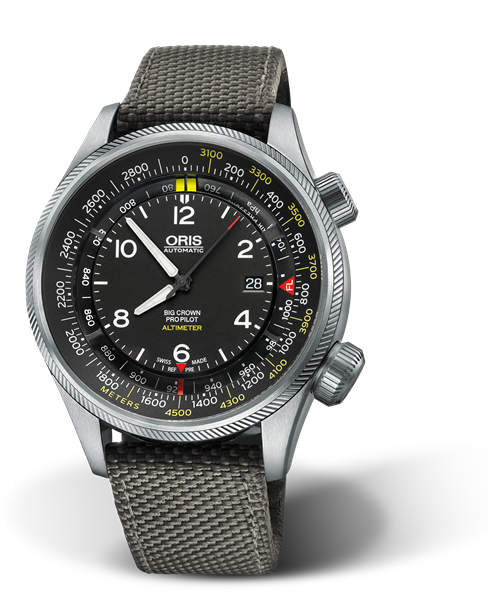 Oris Big Crown ProPilot Altimeter With Meter Scale Black Dial 47MM Automatic