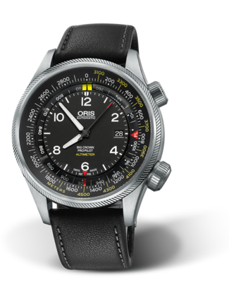 Oris Big Crown ProPilot Altimeter With Meter Scale Black Dial 47MM Automatic