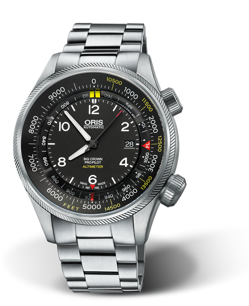 Oris Big Crown ProPilot Altimeter With Feet Scale Black Dial 47MM Automatic