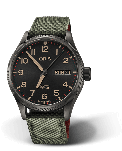 Oris Big Crown ProPilot 40TH Squadron Limited Edition Black Dial 45MM Automatic