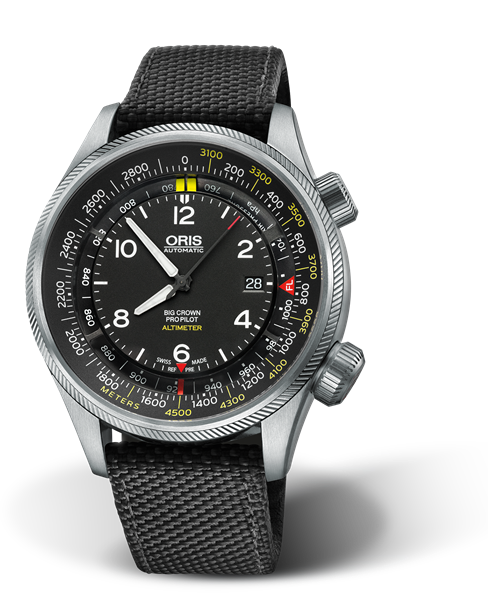 Oris Big Crown ProPilot Altimeter With Meter Scale Black Dial 47MM Automatic
