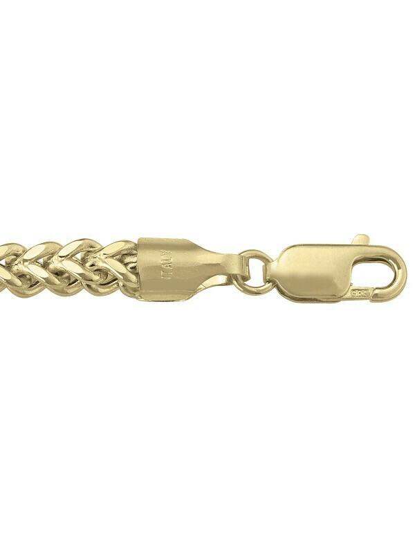 Yellow Gold Hollow Franco Link 14KT