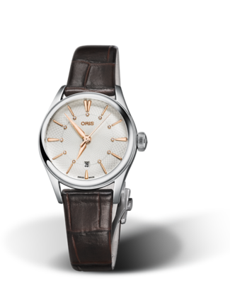 Oris Artelier Date Diamonds Silver Dial 28MM Automatic