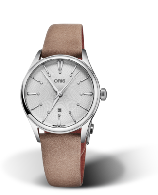 Oris Artelier Date Diamonds Silver Dial 33MM Automatic