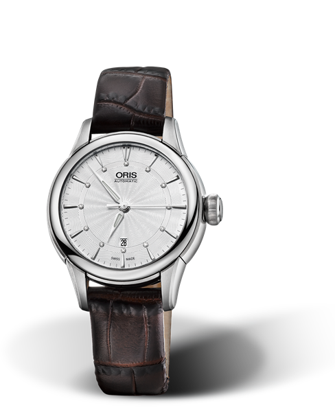 Oris Artelier Date Diamonds Silver Dial 31MM Automatic