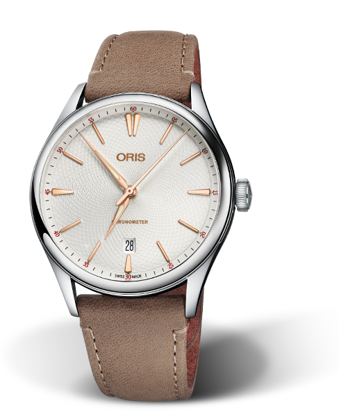 Oris Artelier Chronometer, Date Silver Dial 40MM Automatic