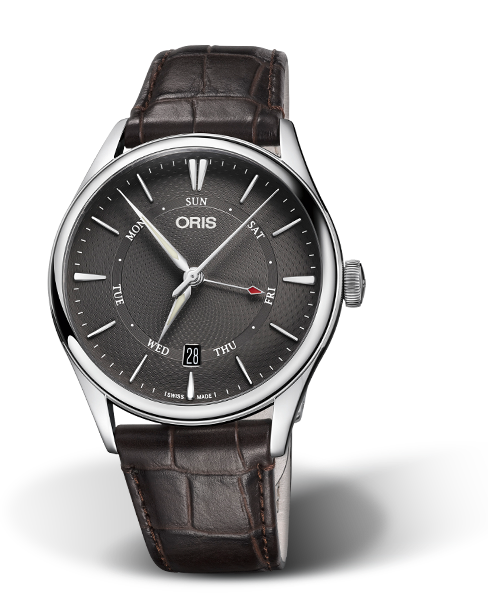 Oris Artelier Pointer Day Date Grey Dial 40MM Automatic