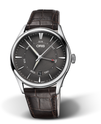 Oris Artelier Pointer Day Date Grey Dial 40MM Automatic