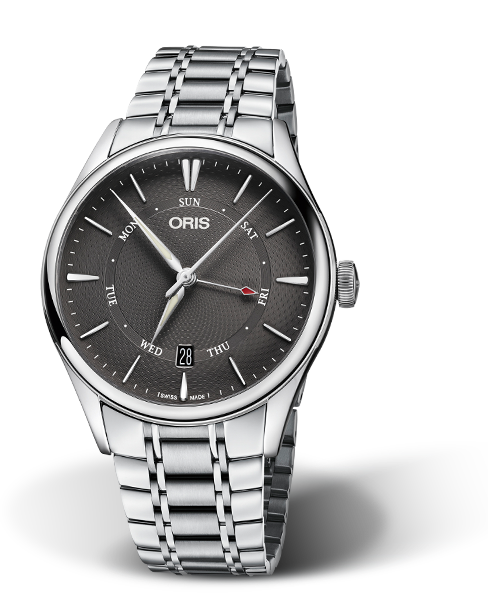 Oris Artelier Pointer Day Date Grey Dial 40MM Automatic