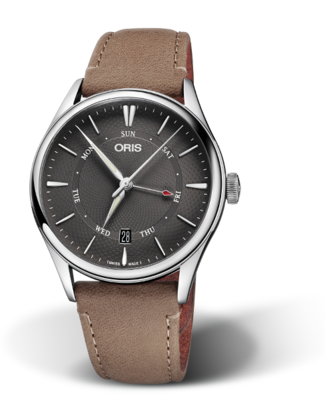 Oris Artelier Pointer Day Date Grey Dial 40MM Automatic
