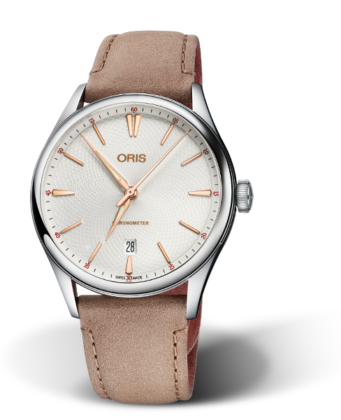 Oris Artelier Chronometer, Date Silver Dial 40MM Automatic