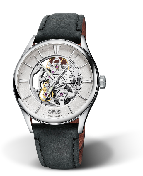 Oris Artelier Skeleton Silver Dial 40MM Automatic
