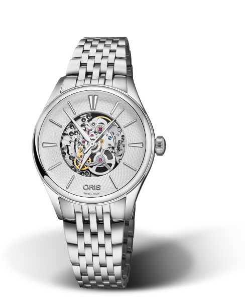 Oris Artelier Skeleton Silver Dial 33MM Automatic