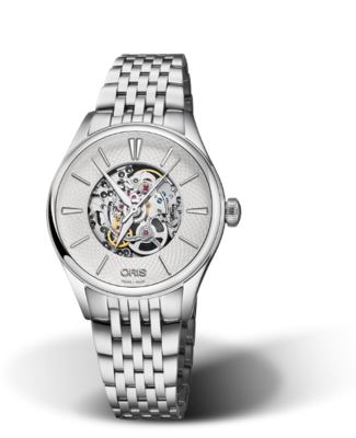 Oris Artelier Skeleton Silver Dial 33MM Automatic