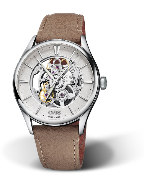 Oris Artelier Skeleton Silver Dial 40MM Automatic