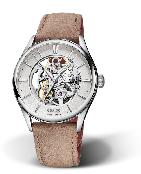 Oris Artelier Skeleton Silver Dial 40MM Automatic