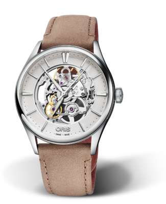 Oris Artelier Skeleton Silver Dial 40MM Automatic