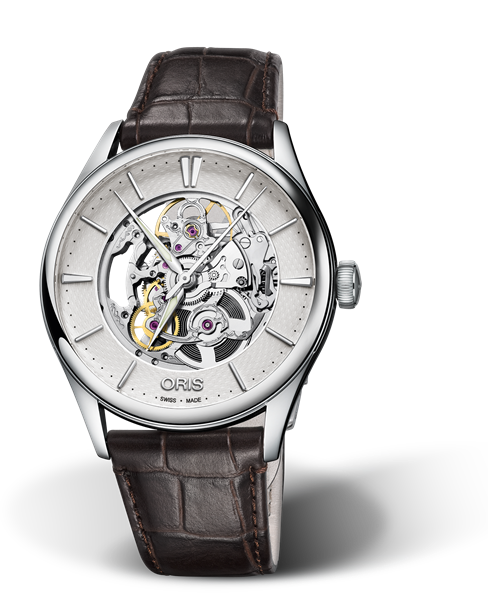 Oris Artelier Skeleton Silver Dial 40MM Automatic