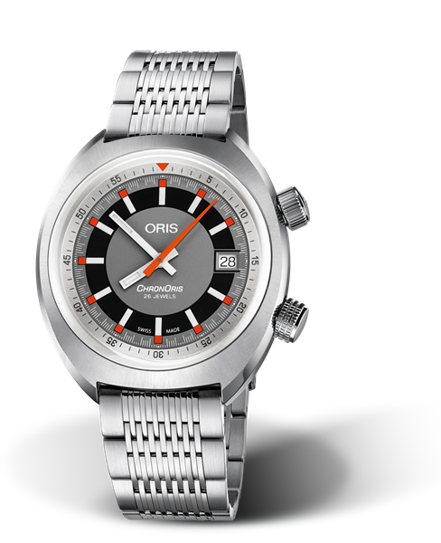Oris Chronoris Date Grey Dial 39MM Automatic