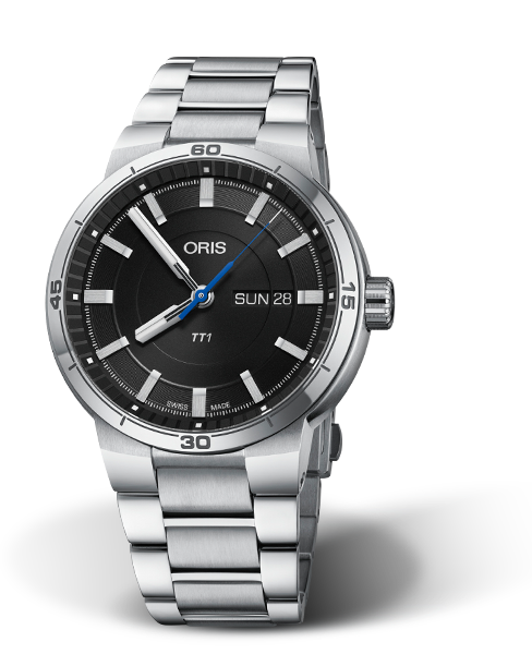 Oris TT1 Day Date Black Dial 42MM Automatic