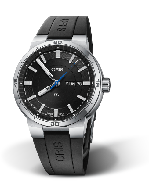 Oris TT1 Day Date Black Dial 42MM Automatic