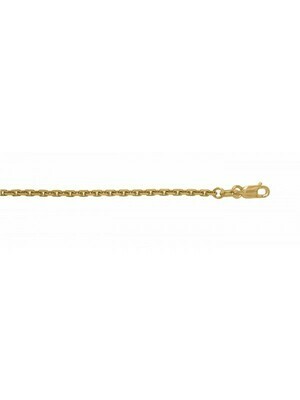 Yellow Gold Oval Cable Link 14KT Yellow Gold Oval Cable Link 14KT