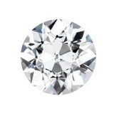 Forever One 0.67CTW Round Old European Cut Moissanite Gemstone