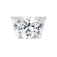 Forever One 1.06CTW Trapezoid Brilliant Cut Moissanite Gemstone