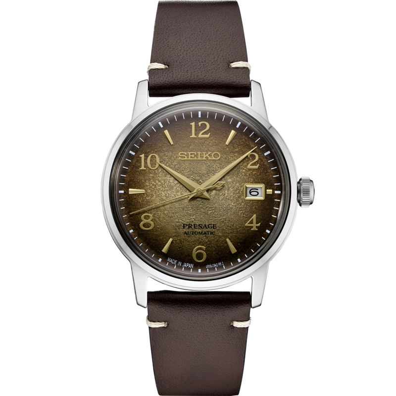 Seiko Presage Brown Dial 39MM Automatic SRPF43
