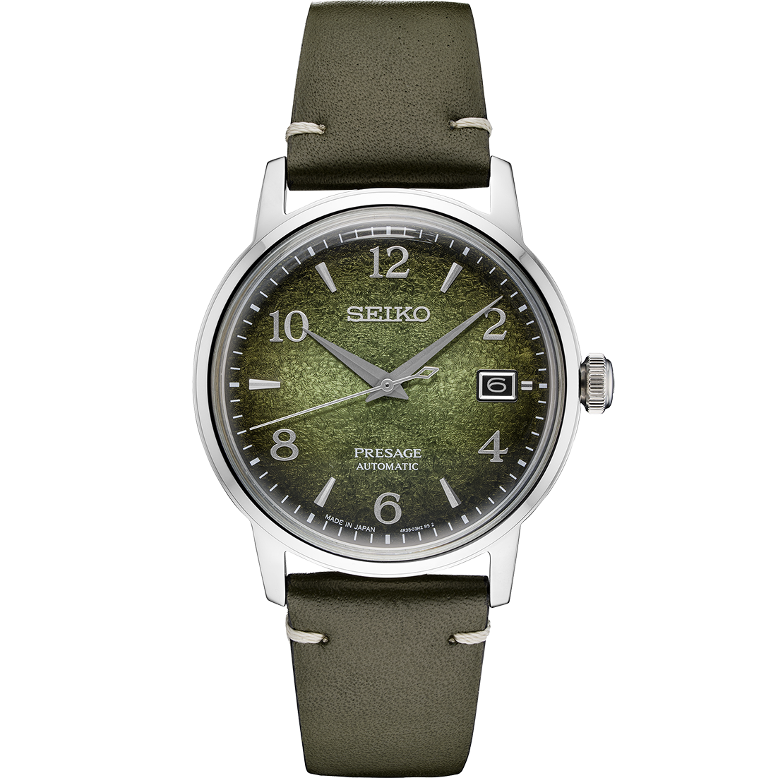 Seiko Presage Green Dial 39MM Automatic SRPF41