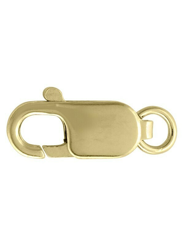 Yellow Gold Lobster Clasp Finding 10KT, 14KT &amp; 18KT