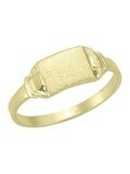 Yellow Gold Baby Ring 10KT &amp; 14KT