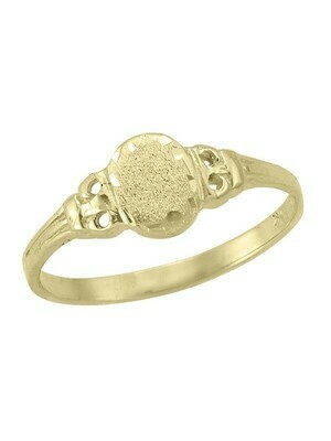 Yellow Gold Baby Ring 10KT & 14KT Yellow Gold Baby Ring 10KT & 14KT